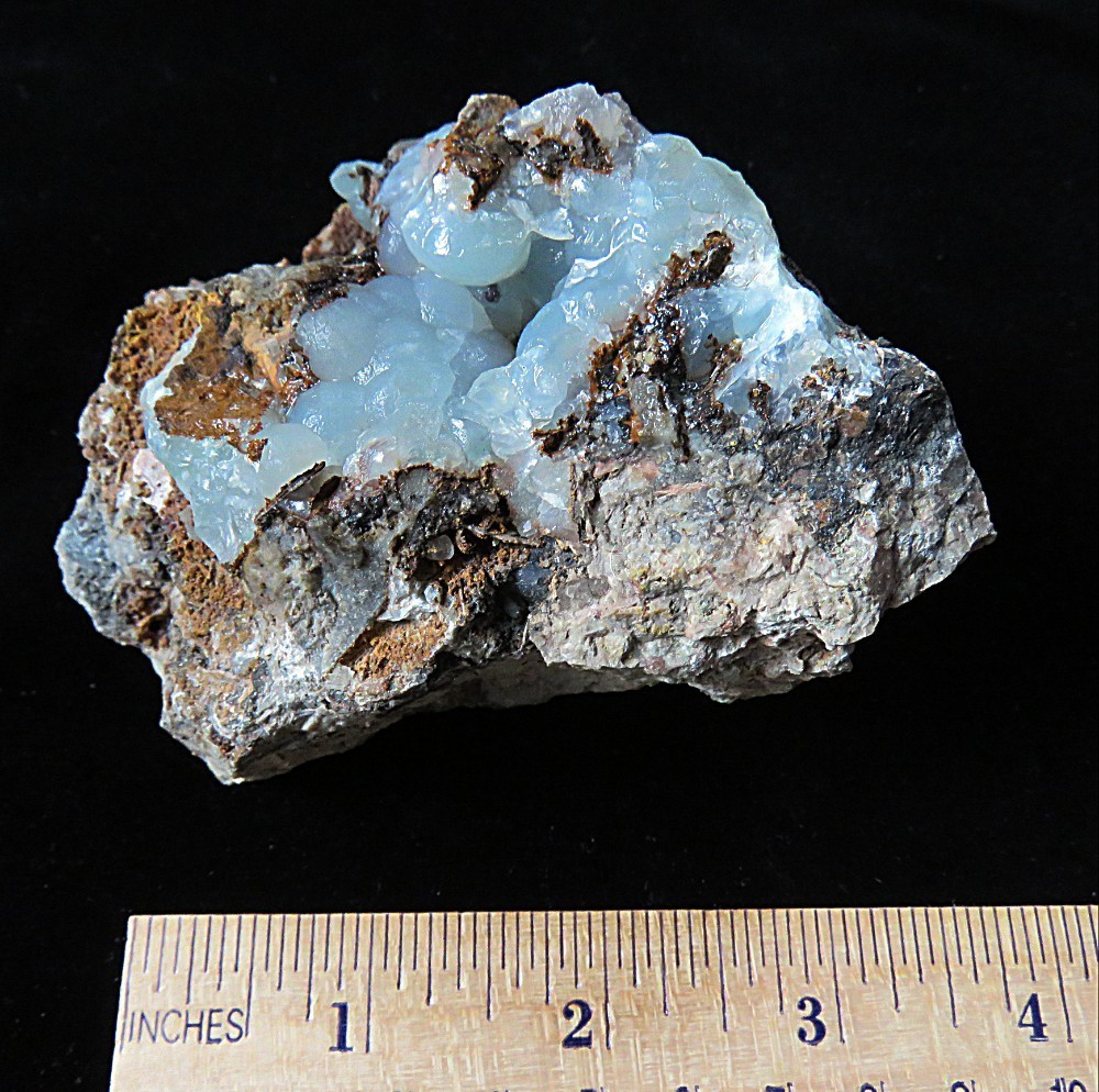 Smithsonite Crystals- Grey- 3 1/2″- Mexico