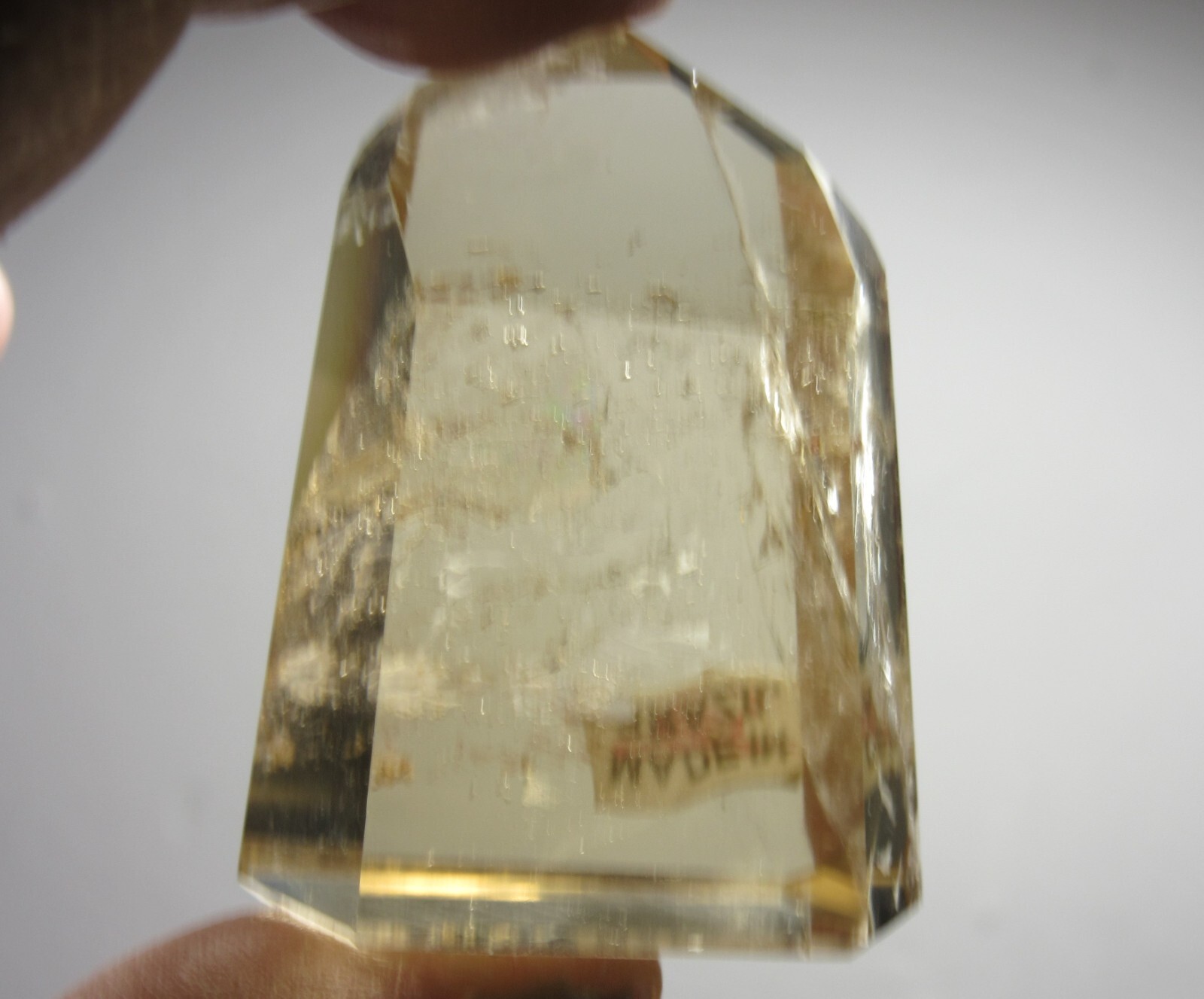 AAA Brazilian Smoky Quartz Cut Polished 1 7/8″ Point Collectible Reiki BSQCP-4