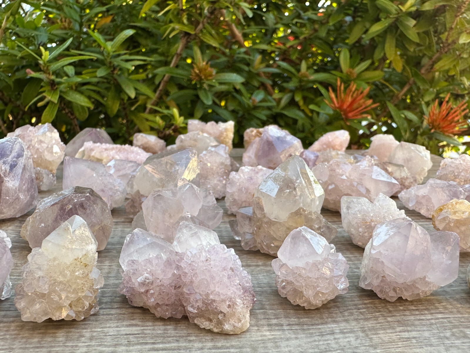 Spirit Quartz Clusters Crystal Collection Box: 6 – 7 oz Box Lot, 11 – 14 Pieces