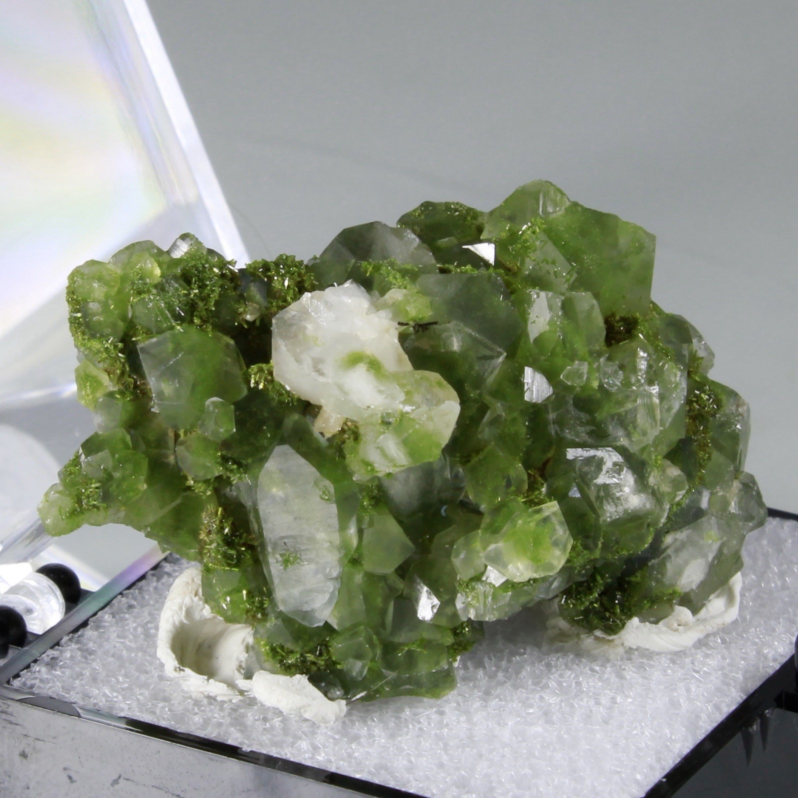 Top Quality “Fairy Forest” EPIDOTE & QUARTZ Cluster – Hakkari, Turkey