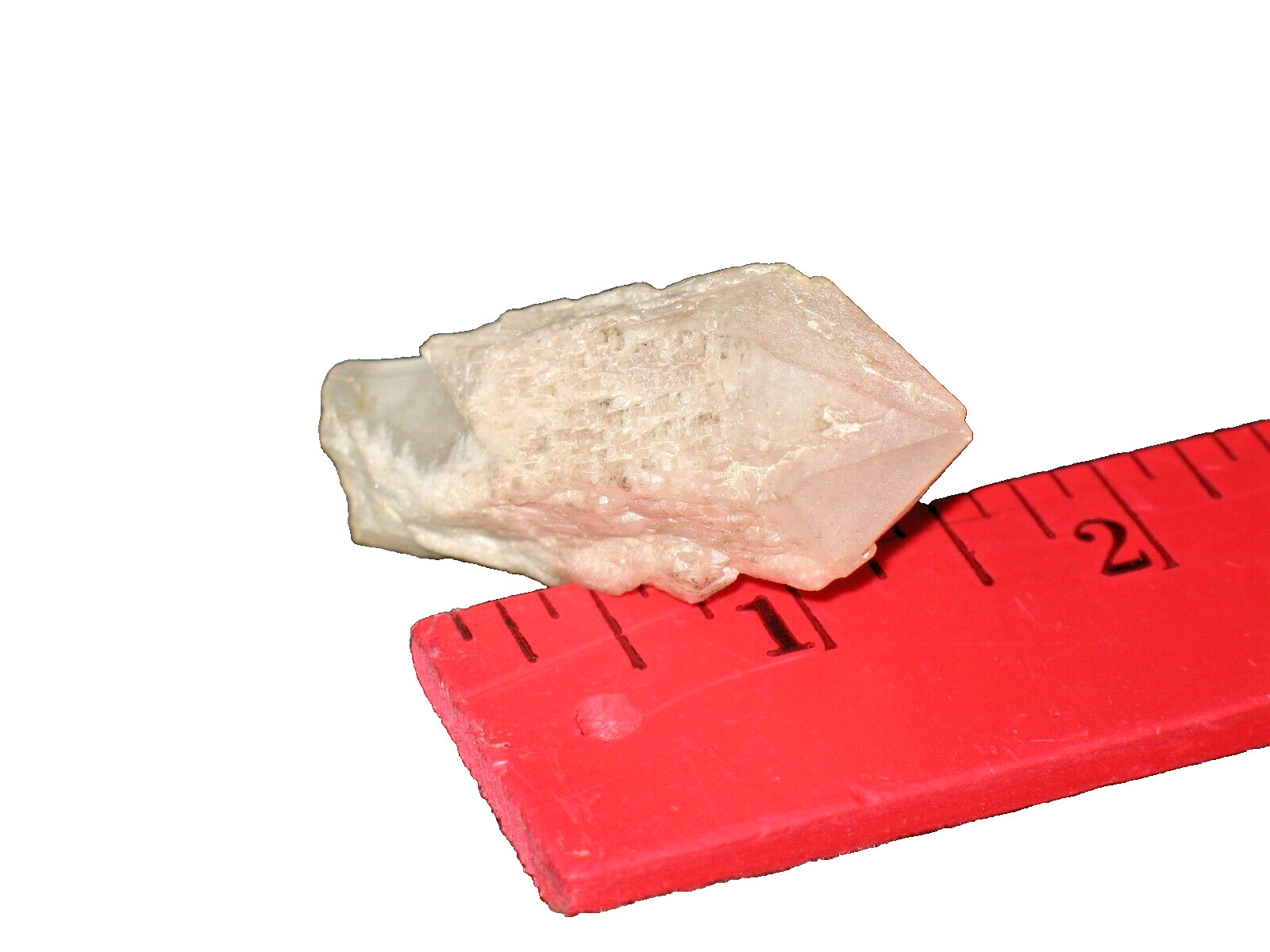 Rare double point end Sceptre Quartz Crystal specimen 2.25 inches