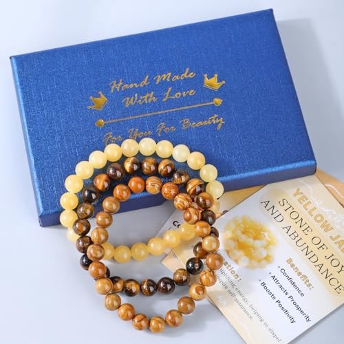 2/3-Pieces 4mm 6mm 8mm Natural Crystal Gemstone – Handmade Reiki Energy