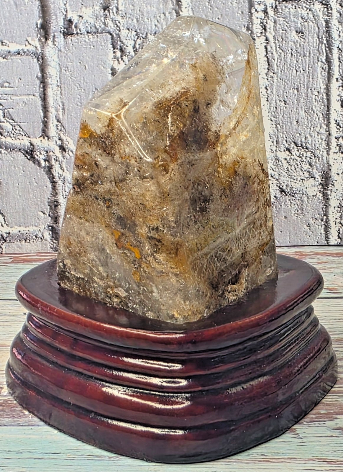 Natural Thousand Layer Garden Quartz Golden Healer Hunan China Rainbow Crystal