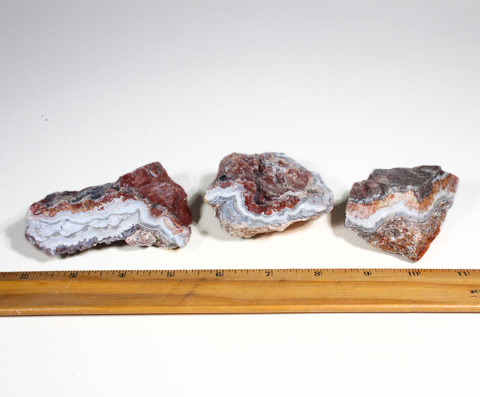 Mexican Lace Agate – Rough Rocks for Tumbling from Mexico – Bulk Wholesale