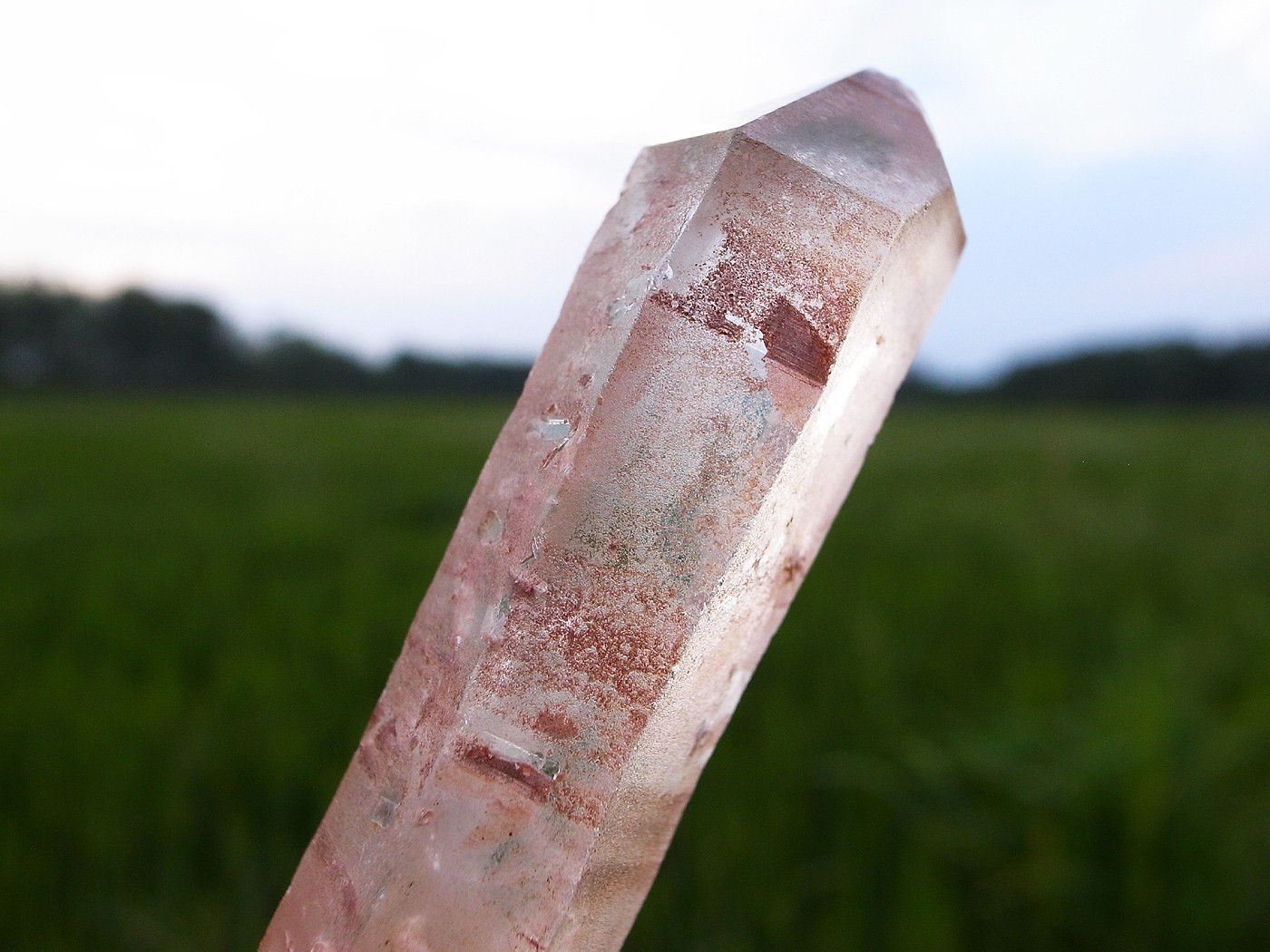 Manifestations!! Delicate PINK LEMURIAN QUARTZ + MASTER DT CRYSTAL+NATURAL VERY
