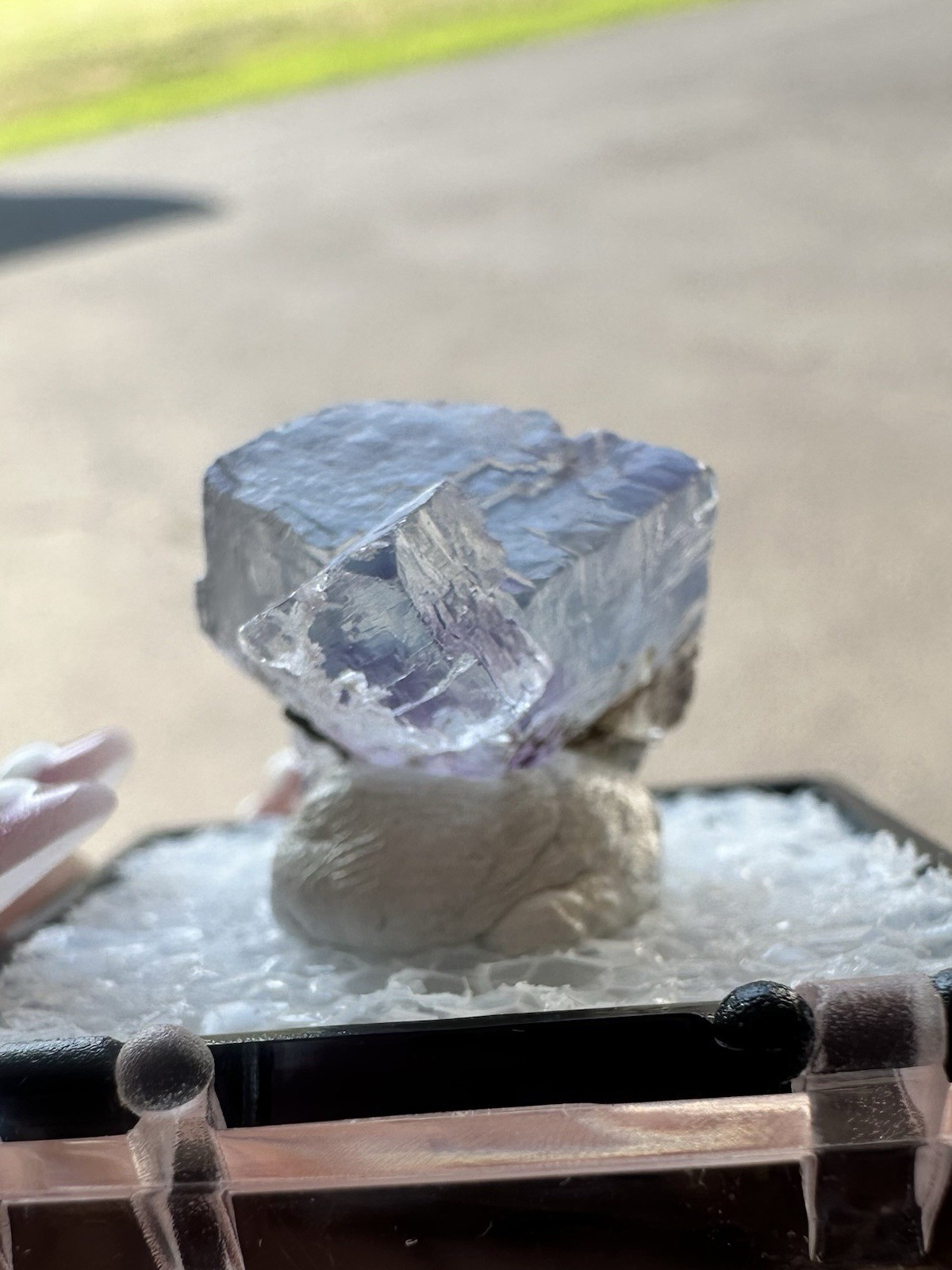 Etched Purple And Blue Fluorite, Minerva No. 1, Illinois