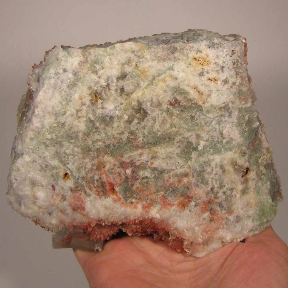 6.3″ Green FLUORITE & QUARTZ Crystals Cluster – Imilchil, Morocco – 3.3 lbs.