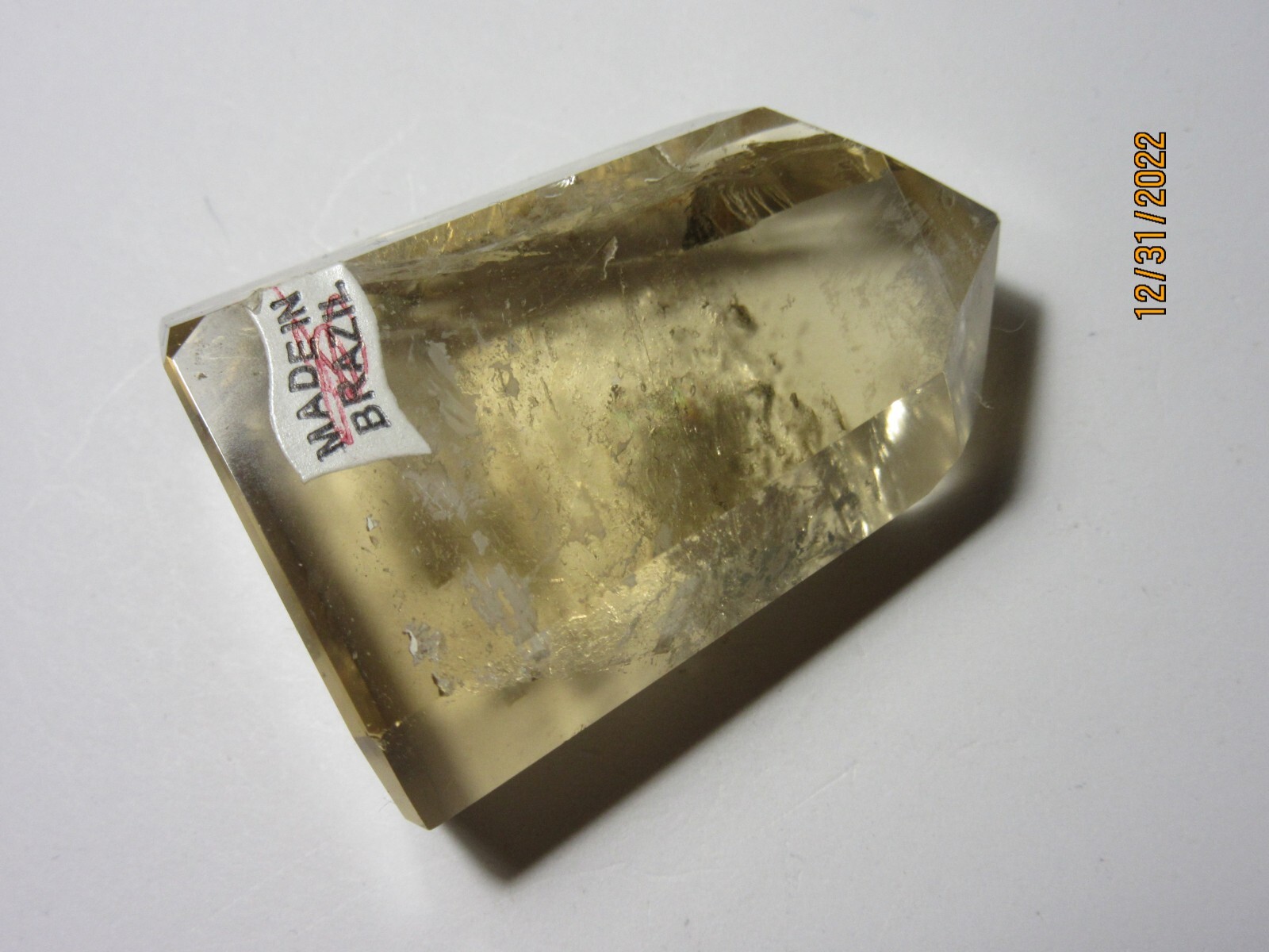 AAA Brazilian Smoky Quartz Cut Polished 1 7/8″ Point Collectible Reiki BSQCP-4