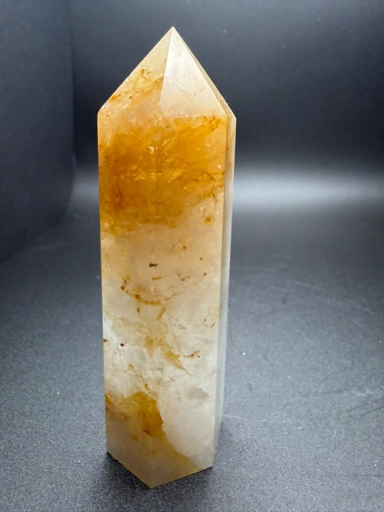 Golden Healer Tower 110g 3 1/2in high x 1 in wide Perfect Point