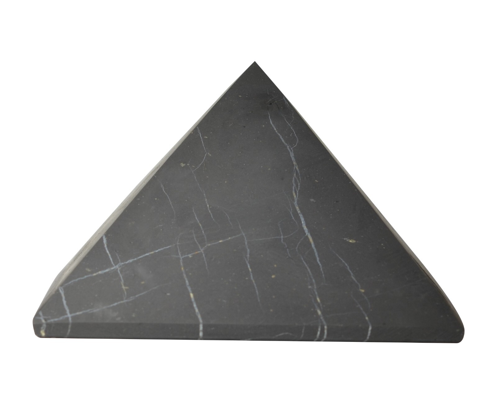 Shungite World Shungite Pyramid – Various sizes ( Polished or Unpolished )
