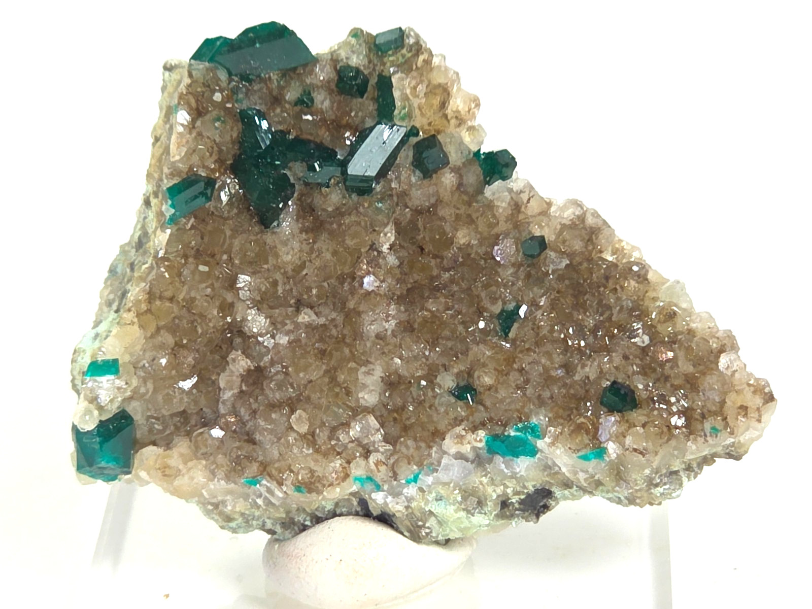 Dioptase Kapata Mine Kolwezi Katanga Republic of the Congo D-15