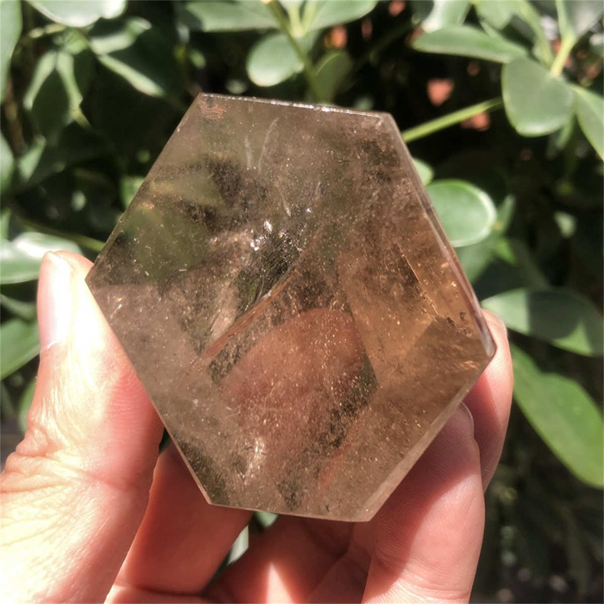 280g Natural Smoky Citrine Mineral Quartz Crystal Mineral Reiki healing