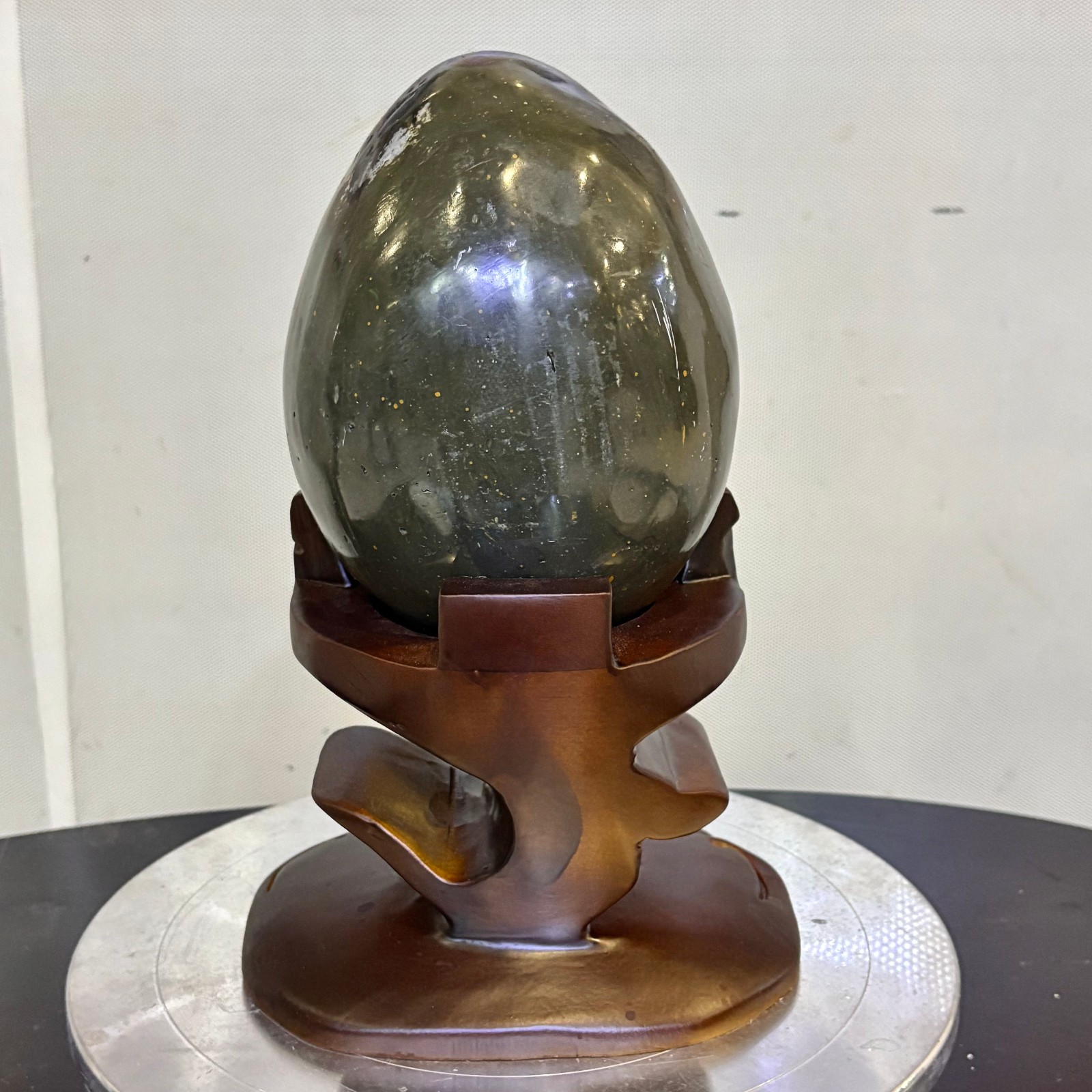 10.3LB Natural amethyst Dinosaur egg Quartz Crystal specimen healing