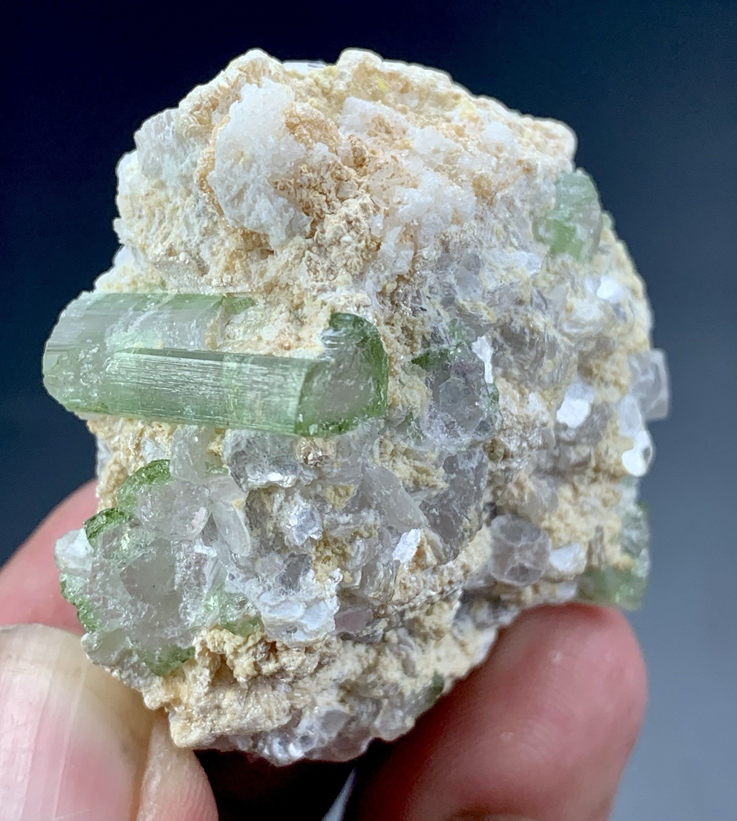 220 Cts Bunch Of Tourmaline Crystal Specimen From Afghanistan.