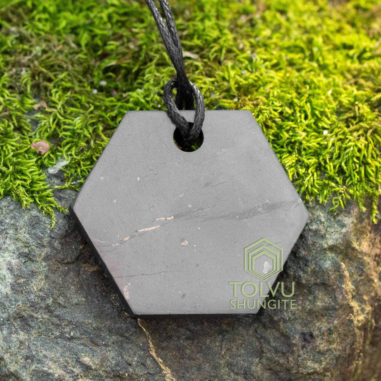 Shungite Pendants – No Fake – 12x Styles – Authentic Stone Necklace – Tolvu