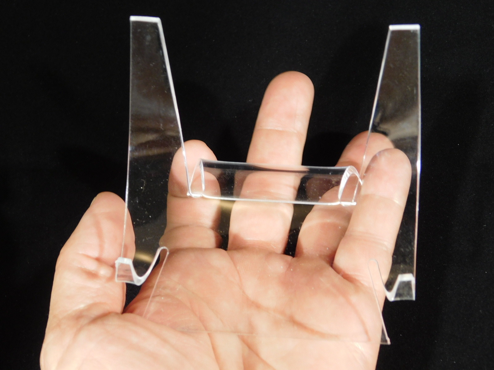 Easel Display Stand Large Size Clear Lucite