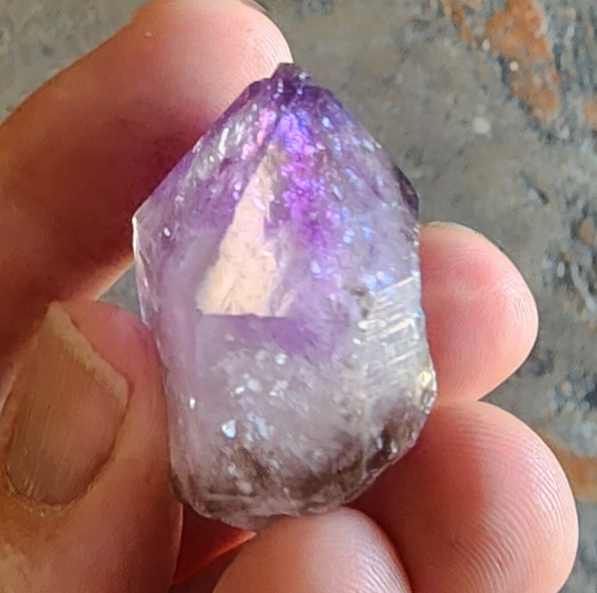 A CHOICE Glassy Gemmy Purple Amethyst crystal from KEDON, Ural, Russia Siberia