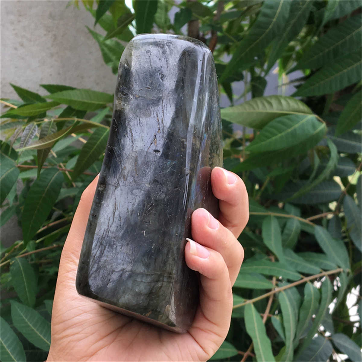 760g Natural Labradorite Mineral Quartz Crystal Mineral Reiki healing