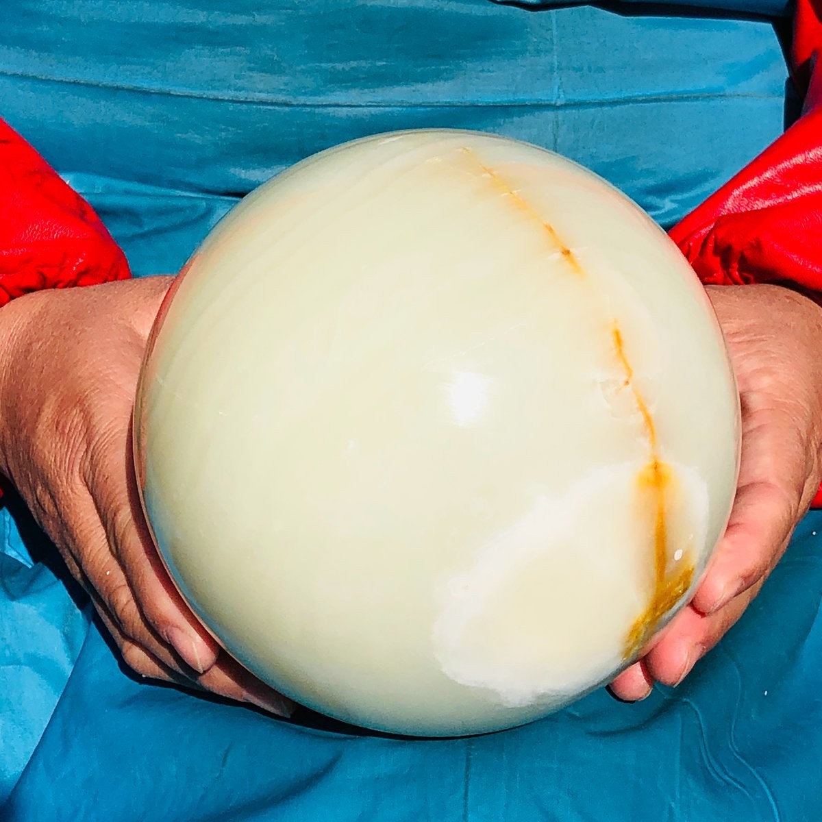 4460g Natural Afghan Jade Chakra Quartz Sphere healing ball Specimen