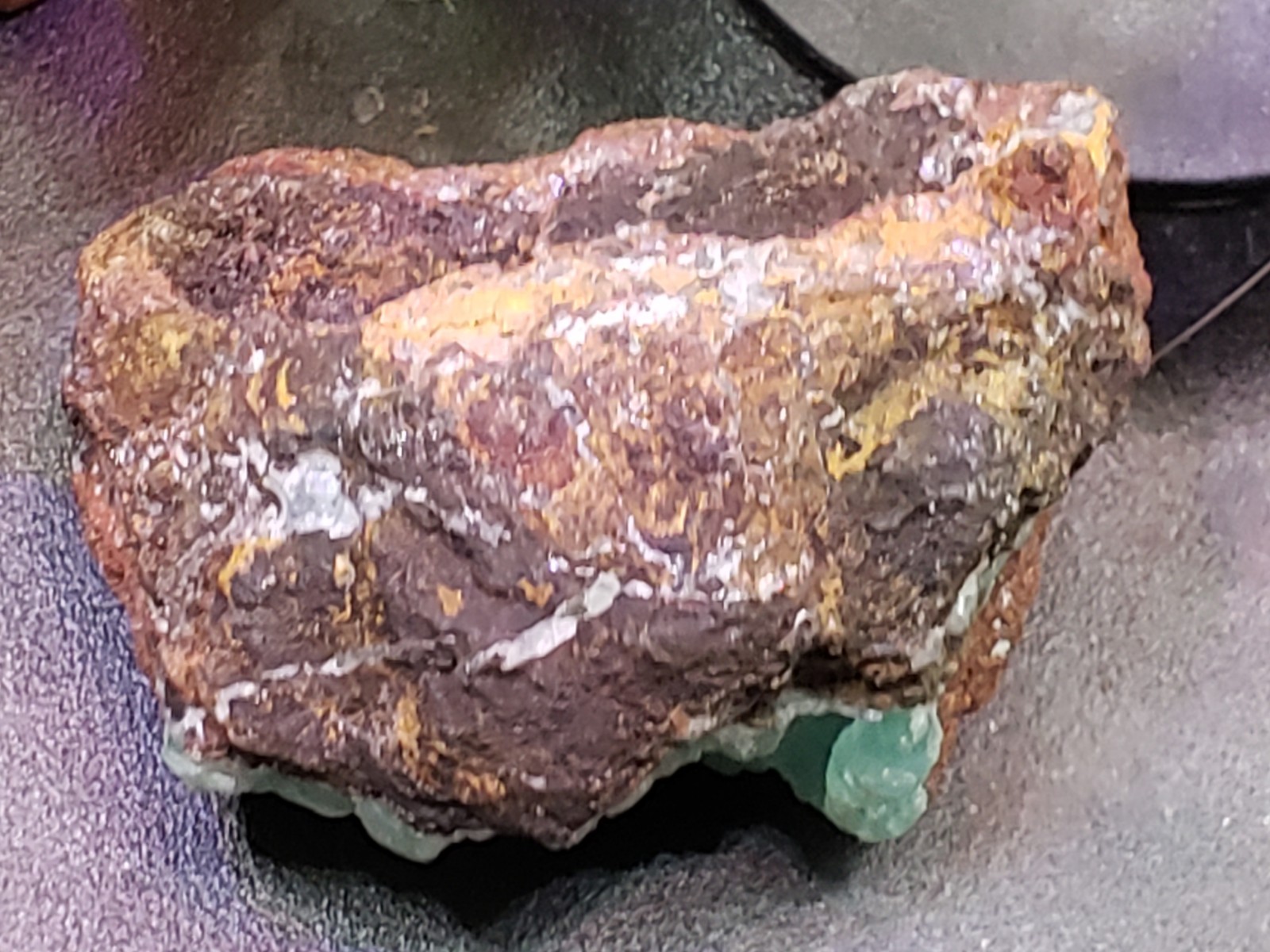 Bubbly Botryoidal Sea Blue Green Smithsonite Crystal Specimen 39g