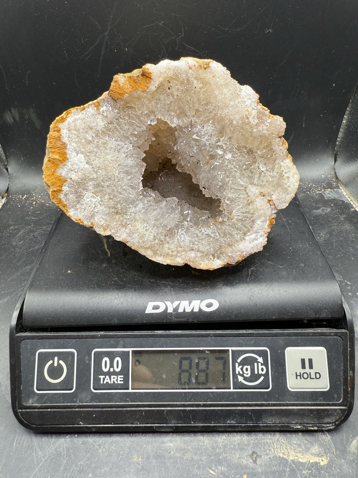 Indiana Amethyst Geode Light Lilac Purple 4,435 Carats All Natural