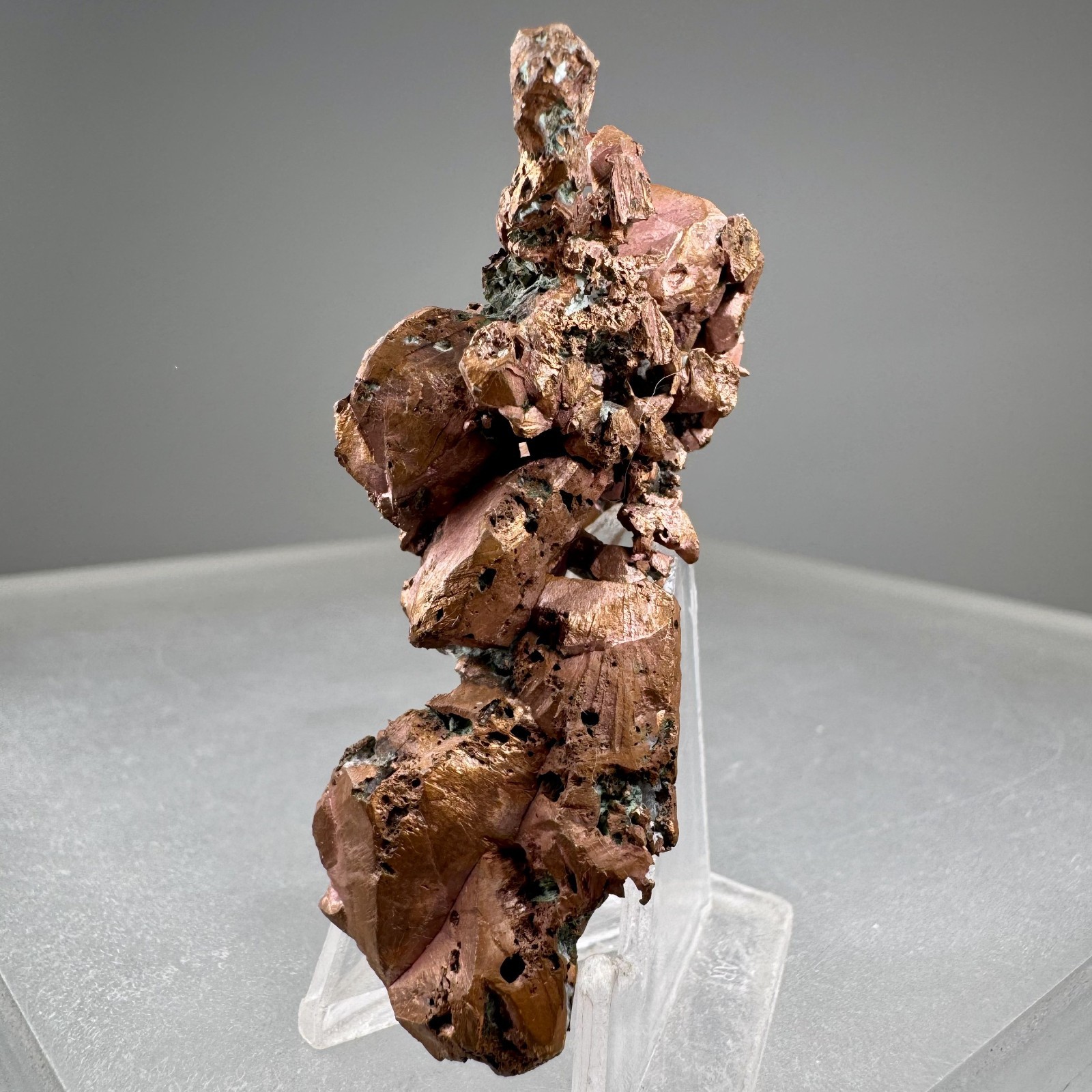 Fine Sharp Copper Crystals: No. 2 shaft, Centennial Mine, Houghton Co., Michigan