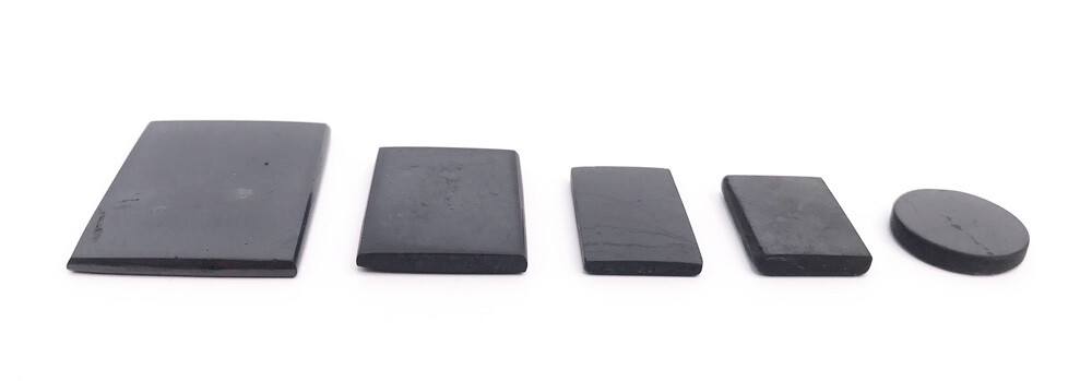 SHUNGITE Stone EMF Protection Plate Sticker 1 pc for Phone Modem Router 5G WiFi