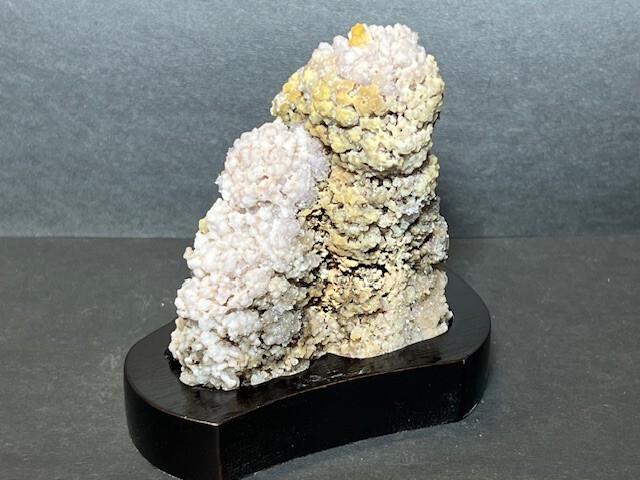 RARE BEAUTIFUL UNIQUE 3 7/16 ” DRUZY AMETHYST STALACTITE FORMATION, URUGUAY