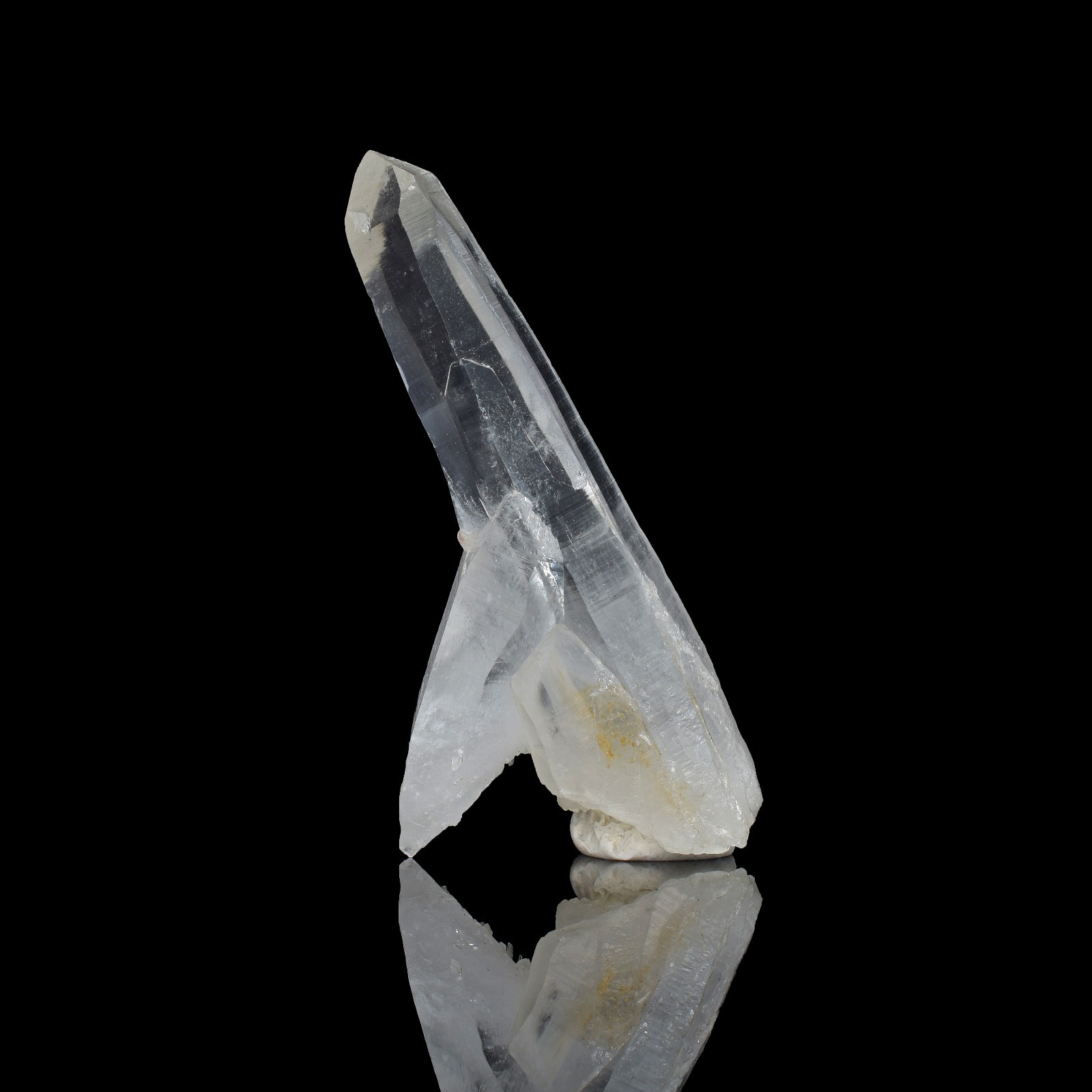 HIMALAYAN GLACIER TEMPLE DOW MANIFESTATION QUARTZ LEMURIAN SEED CLEAR CRYSTAL.