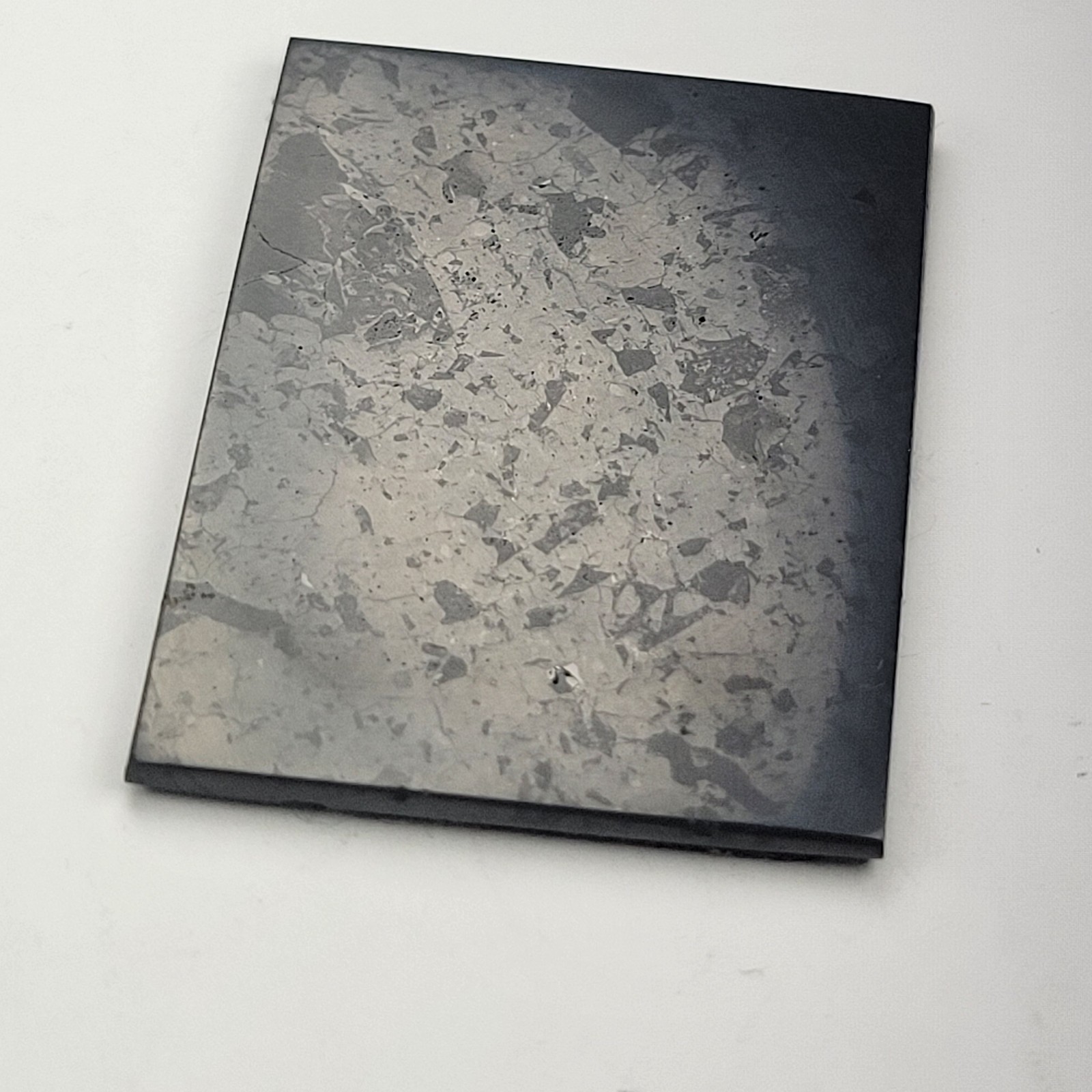 Shungite Stone EMF Protection Phone Sticker 30×40 mm Polished Style_A / 1 pk