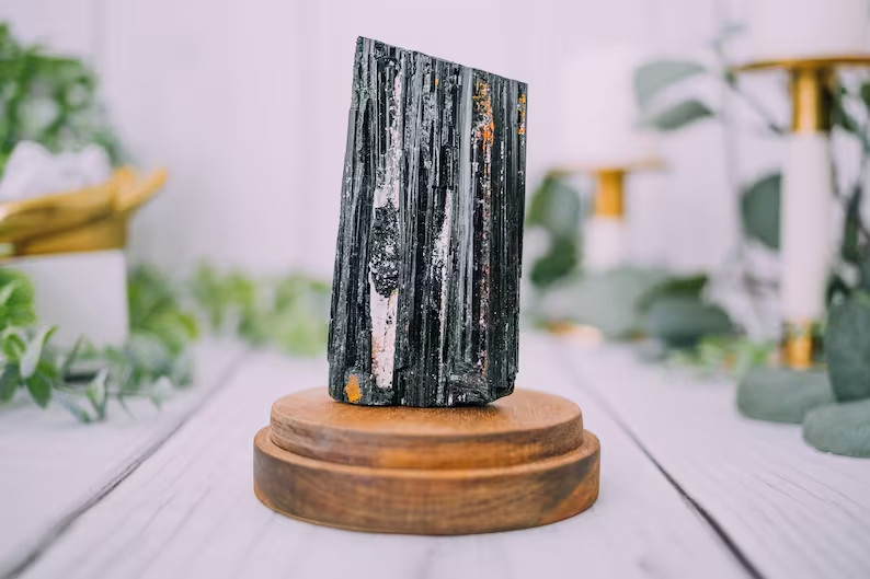 GIANT Black Tourmaline Stones Large Raw Healing Crystals Natural Lapidary Rocks