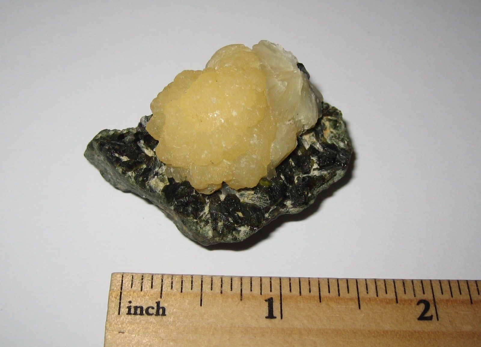 1.7″ BEAUTIFUL SMALL RARE! NATURAL STILBITE & EPIDOTE CRYSTAL CLUSTER MALI 34.6g