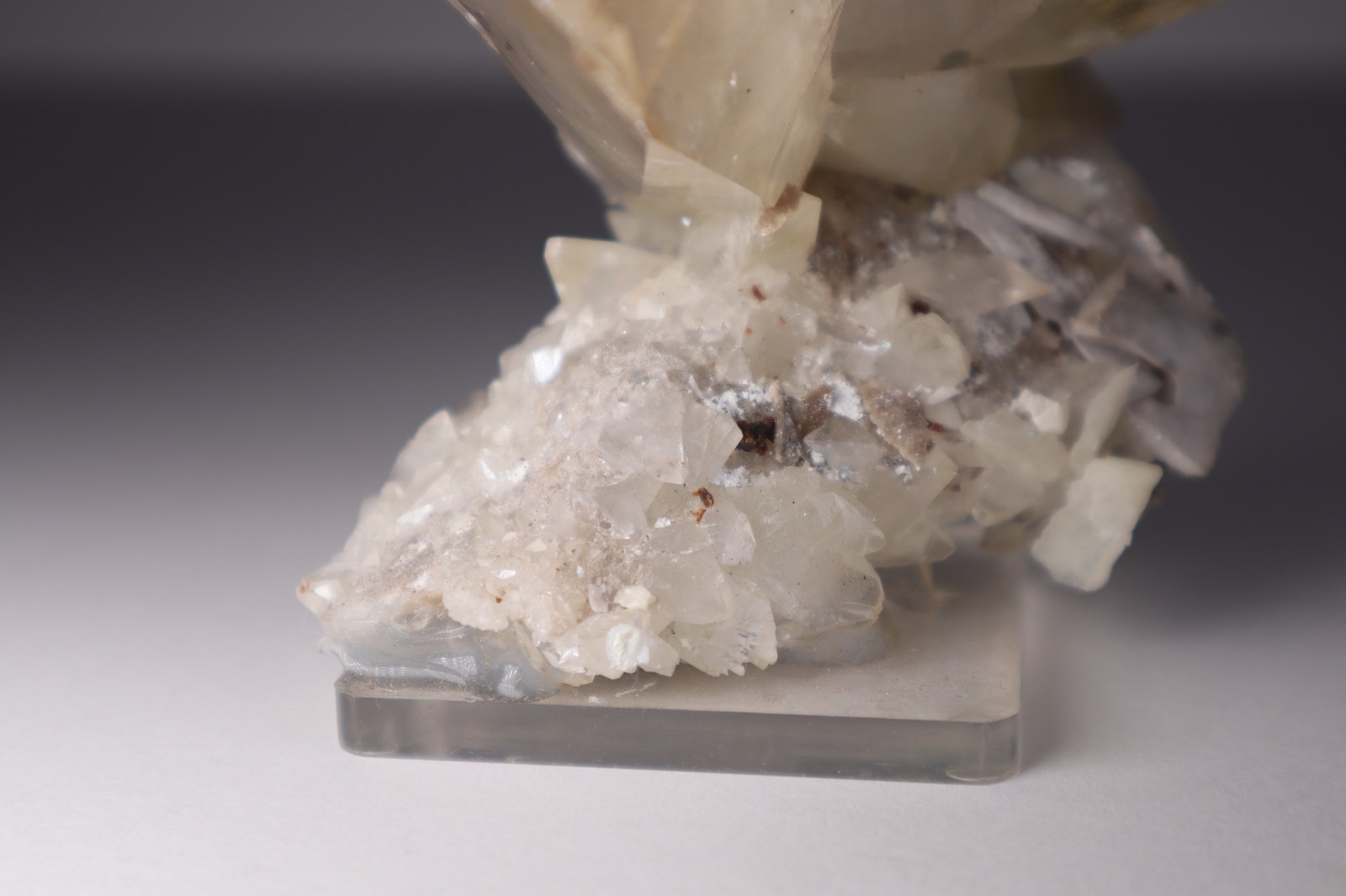 HUGE Elmwood Mine GOLDEN CALCITE Double Terminated Crystal Cluster 645g