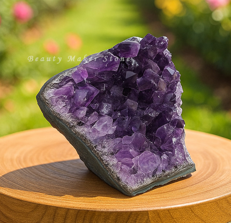 80-100g Raw Amethyst Crystal Quartz Cluster Specimens Healing Reiki Ornaments