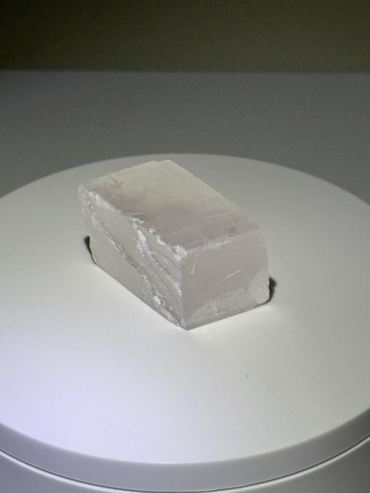 ETHEREAL Iceland Spar Calcite Crystal Specimen w/ Terlingua-type Fluorescence