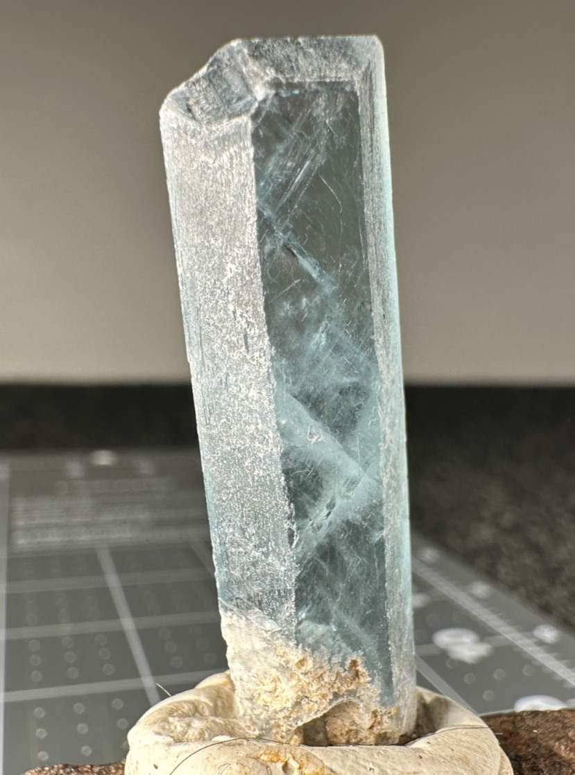 ➤ 1-5/8 Inch Bright BLUE BARITE CRYSTAL – Sterling Colorado VIDEO➤1090