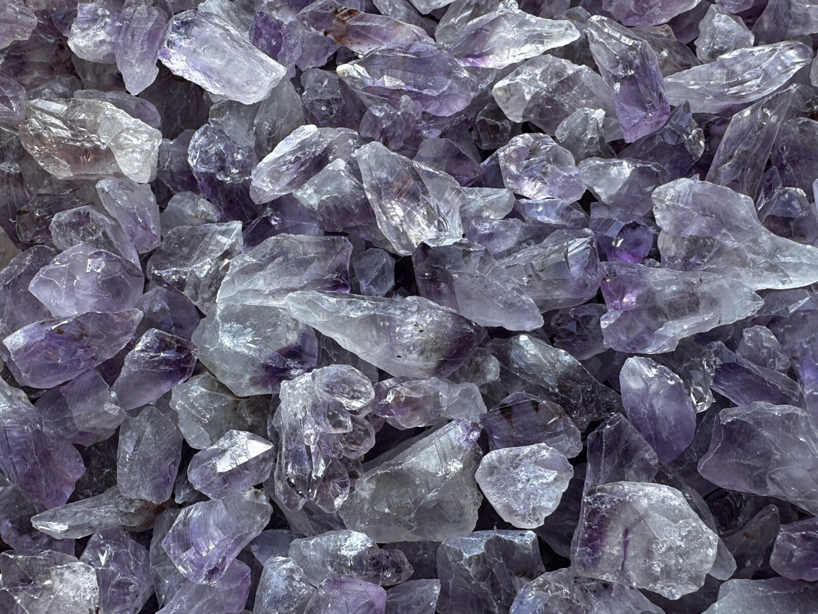 0.5″ – 1.25″ Brazilian Rough Amethyst Point/Stone, Raw Amethst Healing Crystals