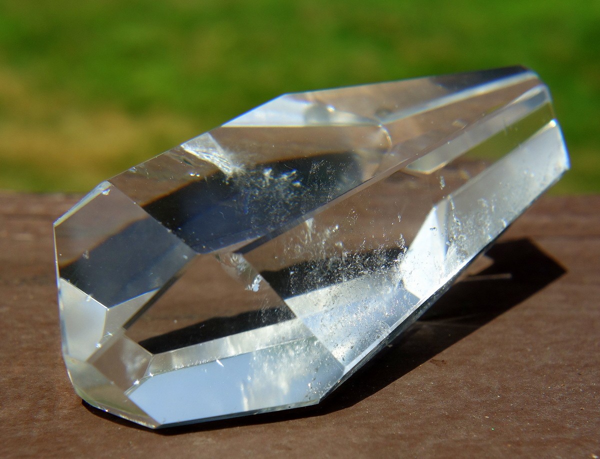 Polished Lemurian Quartz Free Form Crystal