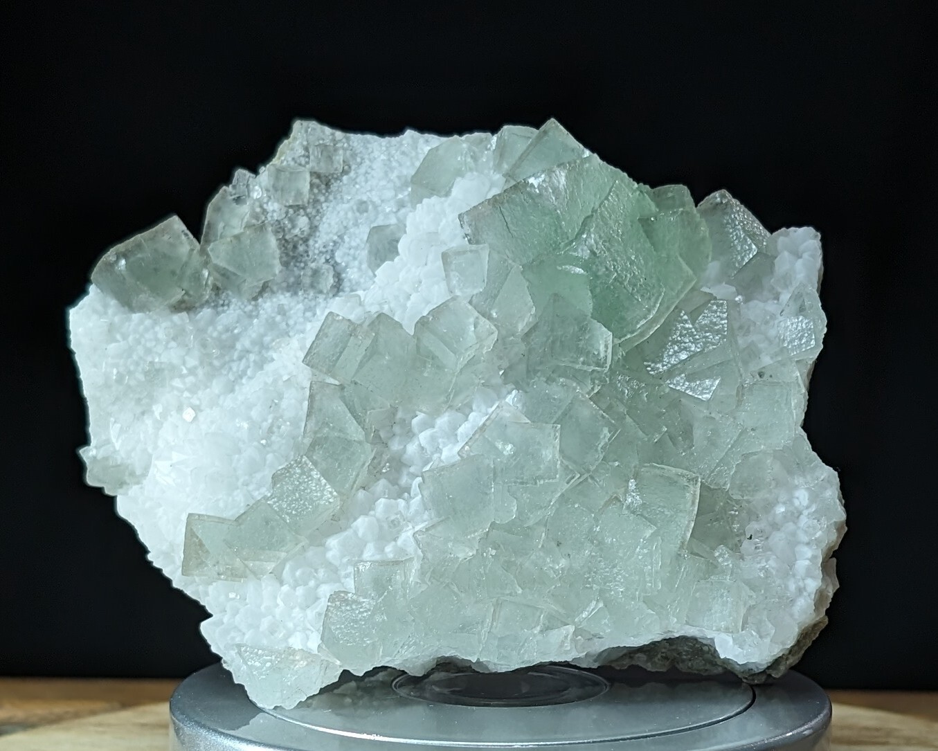 Green Fluorite Crystal Specimen Cluster Gemstone Chakra