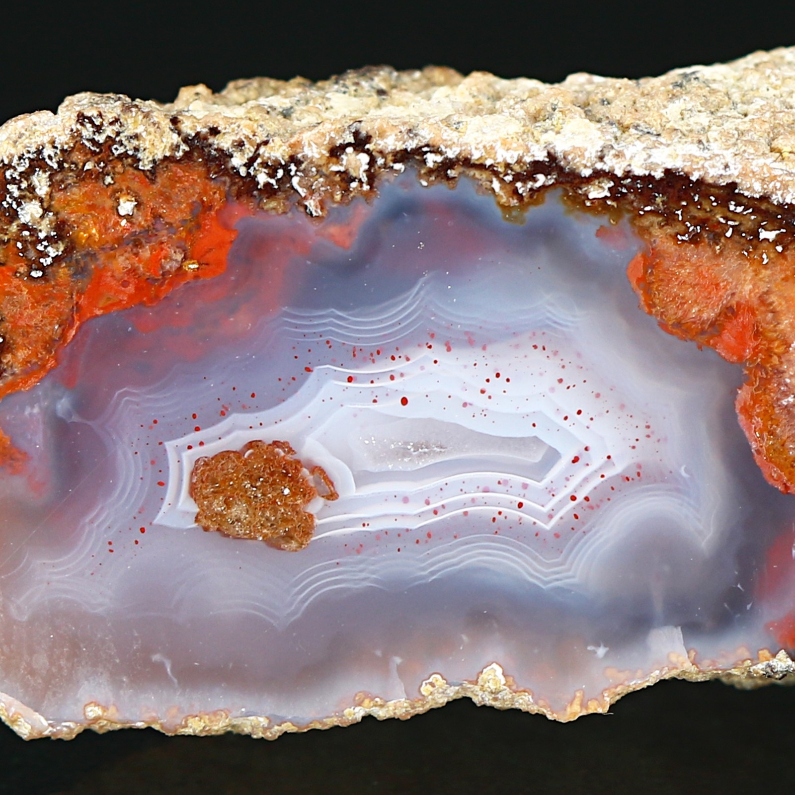 Top Agate from Doubravice, Jicin area, Czech Republic achat New Find