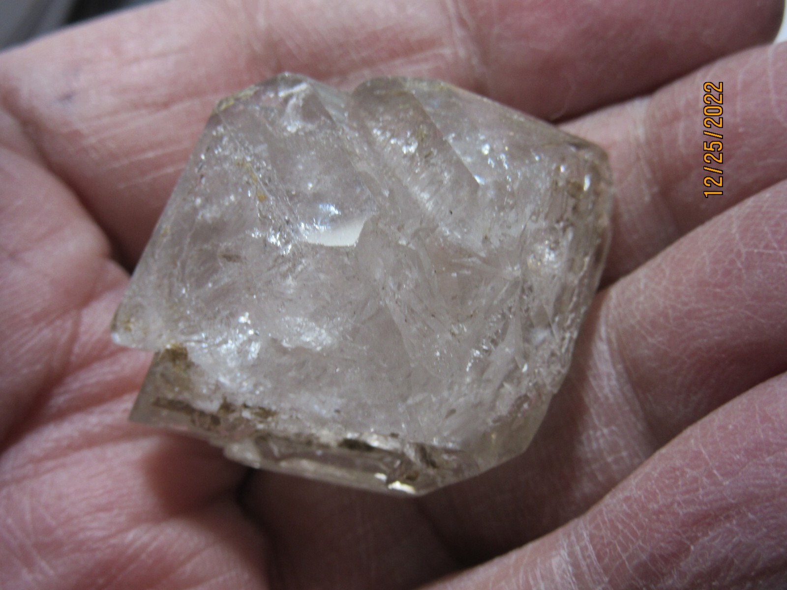 Natural Herkimer Diamond Quartz 1 5/8″ Crystal Herkimer, NY Reiki NHDQC-2
