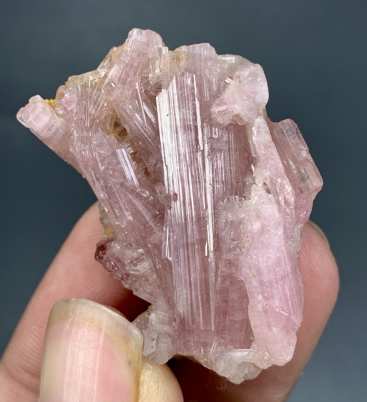 83 Cts Bunch Of Tourmaline Crystal Specimen From Afghanistan.