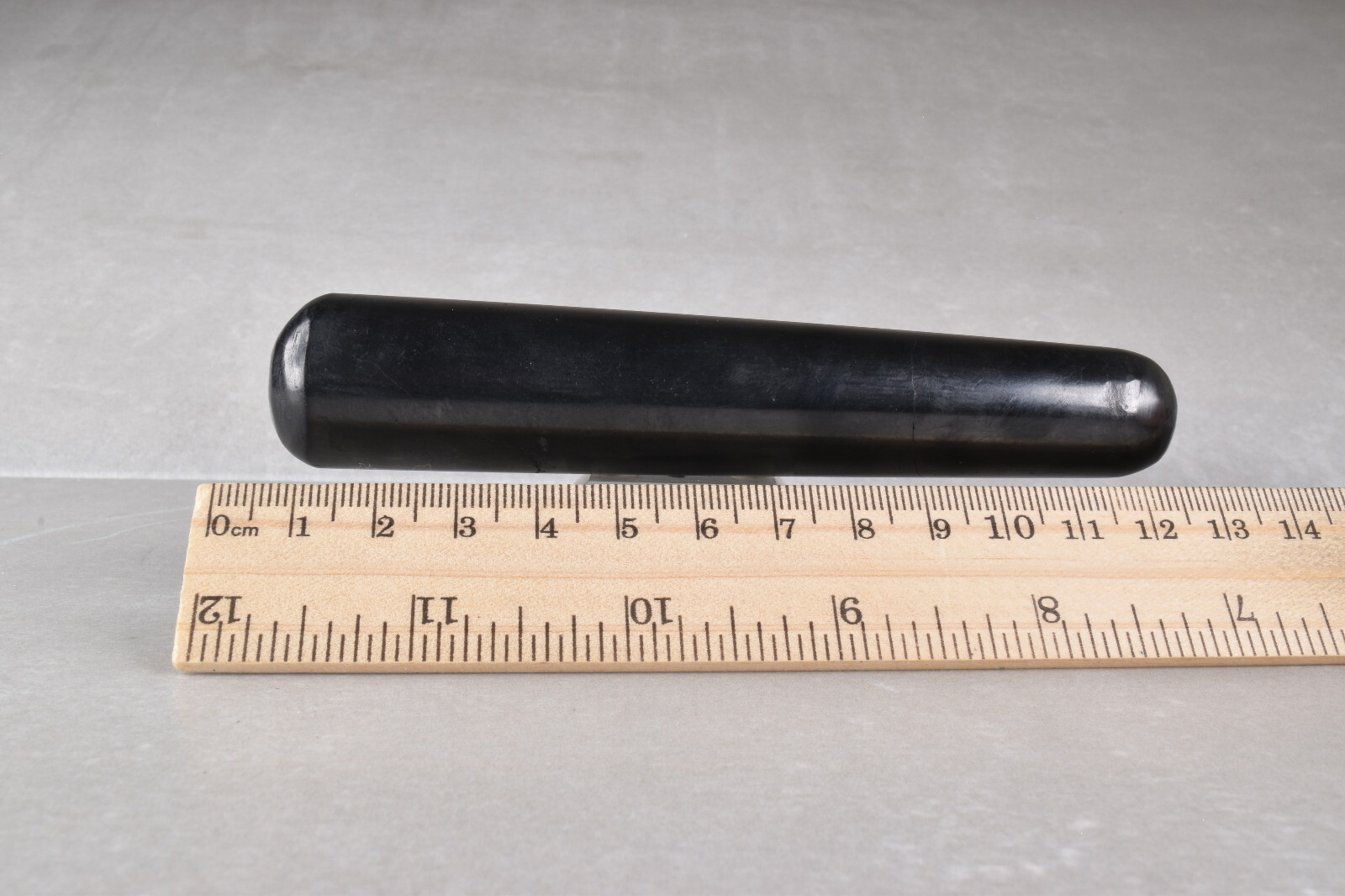 Shungite Massage Wand from Karelia, Russia 12.4 cm # 18711`