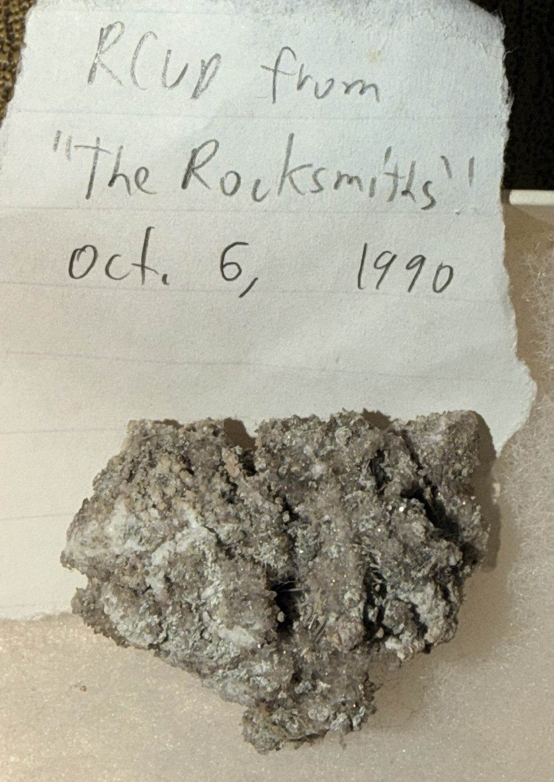 Mineral Specimen Lot 3 Magnetite Thomsonite Quartz Thumbnail Vtg Fossil Zeolite