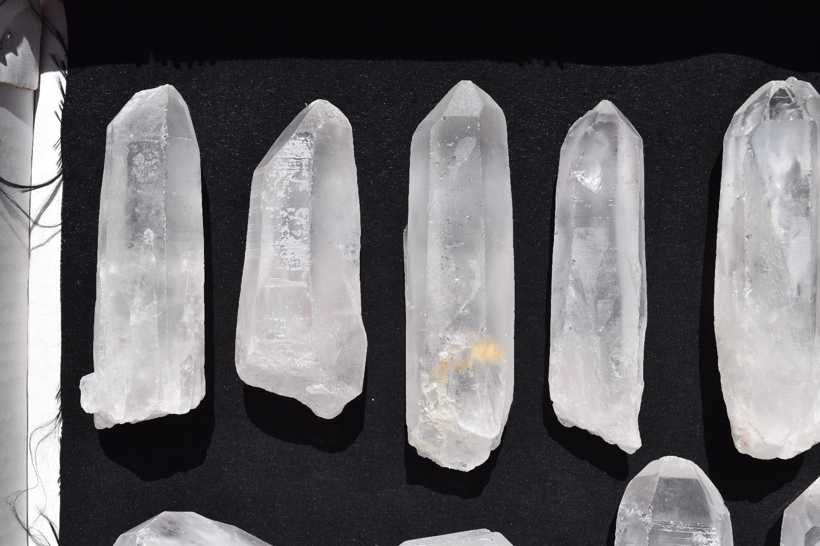WHOLESALE Quartz Crystals from Madagascar 12 pcs 2.5 kg # 5666