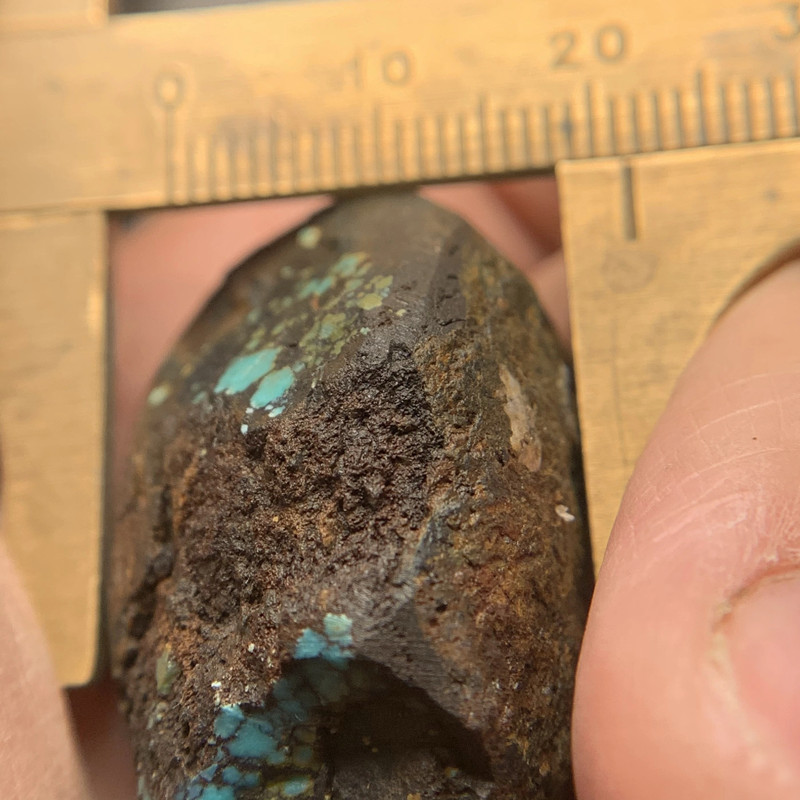 100% Natural Cloud Mountain Blue Green Turquoise Rough Specimen 31G