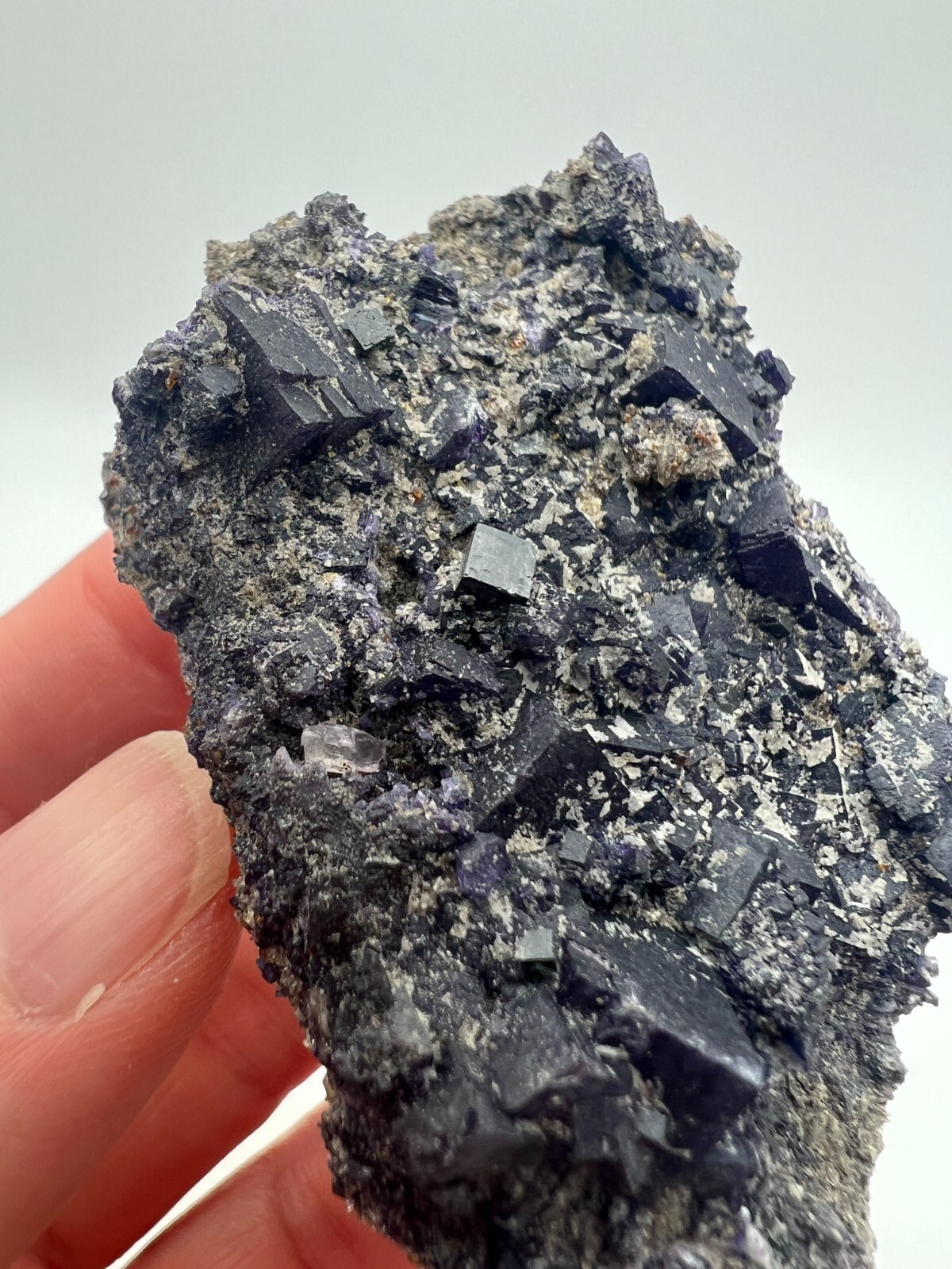 Old-time Cave-In-Rock Purple Fluorite, Illinois