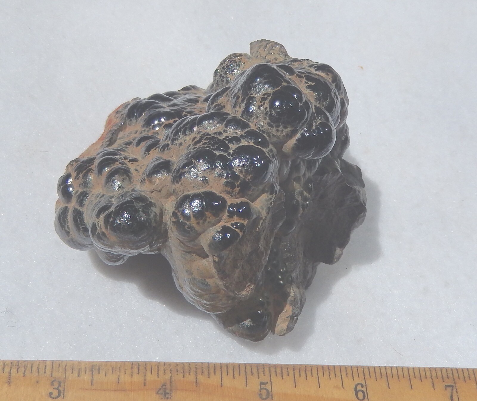 HEMATITE KIDNEY ORE FINE GRADE NATURAL BOTRYOIDAL SPECIMEN 1.26 LBS-572 GRAMS