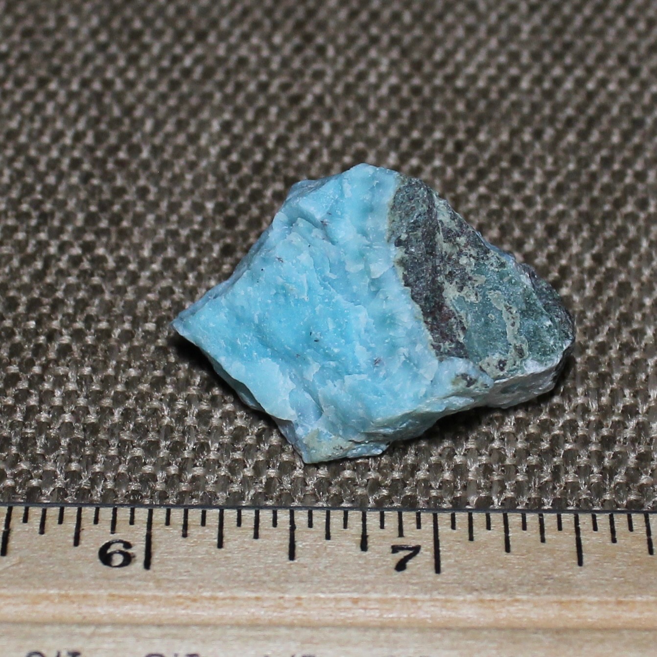 LARIMAR / PECTOLITE. Barahona Province, Dominican Republic
