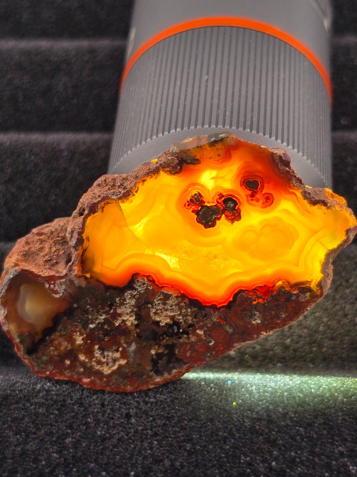 Alimajo, Malawi,South Africa, 1/2 Nodule, 2.10in long, 1.26in wide, 1.0oz